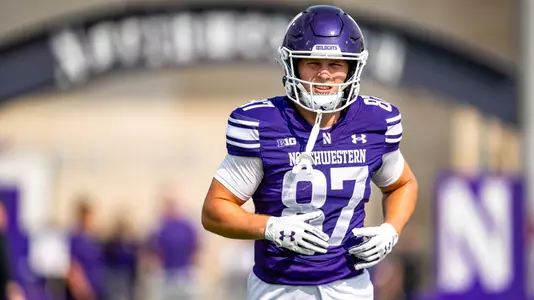 September 13, 2025, Evanston, IL: A game between Northwestern Football and Oregon at Northwestern Medicine Field at Martin Stadium in Evanston, IL on Saturday, September 13, 2025. (Photo by Ryan Kuttler/Northwestern Athletics)