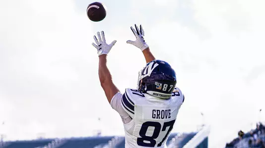 October 11, 2025, University Park, PA: A game between Northwestern Football and Penn State at Beaver Stadium in University Park, PA on Saturday, October 11, 2025. (Photo by Jordan Herald/Northwestern Athletics)