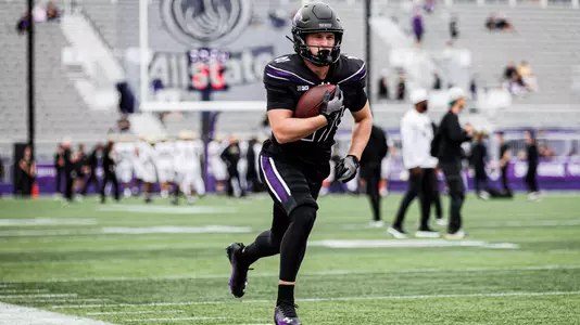 October 18, 2025, Evanston, IL: A game between Northwestern Football and Purdue at Northwestern Medicine Field at Martin Stadium in Evanston, IL on Saturday, October 18, 2025. (Photo by Griffin Quinn/Northwestern Athletics)
