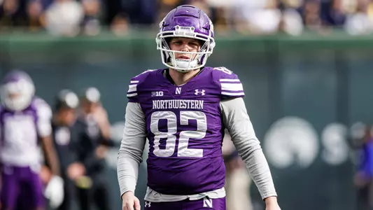 November 15, 2025, Chicago, IL: A game between Northwestern Football and Michigan at Wrigley Field in Chicago, IL on Saturday, November 15, 2025. (Photo by Griffin Quinn/Northwestern Athletics)