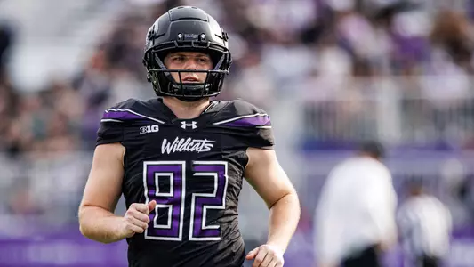 October 18, 2025, Evanston, IL: A game between Northwestern Football and Purdue at Northwestern Medicine Field at Martin Stadium in Evanston, IL on Saturday, October 18, 2025. (Photo by Griffin Quinn/Northwestern Athletics)