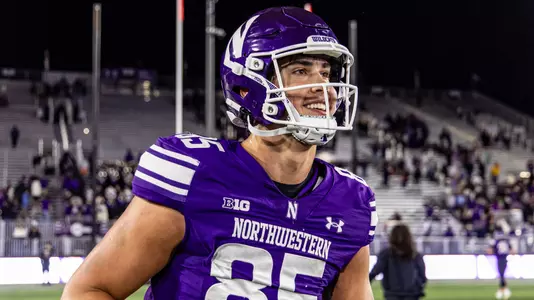 September 5, 2025, Evanston, IL: A game between Northwestern Football and Western Illinois at Northwestern Medicine Field at Martin Stadium in Evanston, IL on Friday, September 5, 2025. (Photo by Mary Grace Grabill/Northwestern Athletics)