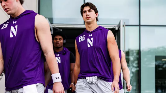 October 18, 2025, Evanston, IL: A game between Northwestern Football and Purdue at Northwestern Medicine Field at Martin Stadium in Evanston, IL on Saturday, October 18, 2025. (Photo by Griffin Quinn/Northwestern Athletics)