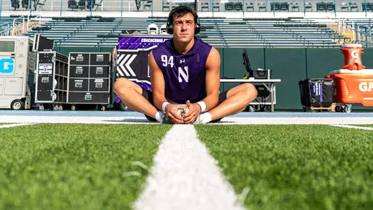 August 30, 2025, New Orleans, LA: A game between Northwestern Football and Tulane at Yulman Field in New Orleans, LA on Saturday, August 30, 2025. (Photo by Ryan Kuttler/Northwestern Athletics)