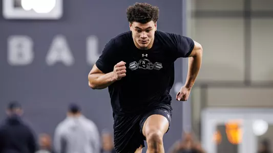 January 30, 2026, Evanston, IL: Members of the Northwestern Football team workout at Wilson Field at Walter Athletics Center in Evanston, IL on Friday, January 30, 2026. (Photo by Griffin Quinn/Northwestern Athletics)