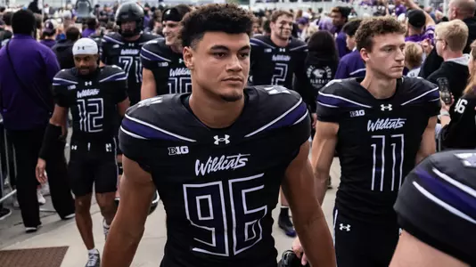 October 18, 2025, Evanston, IL: A game between Northwestern Football and Purdue at Northwestern Medicine Field at Martin Stadium in Evanston, IL on Saturday, October 18, 2025. (Photo by Ryan Kuttler/Northwestern Athletics)