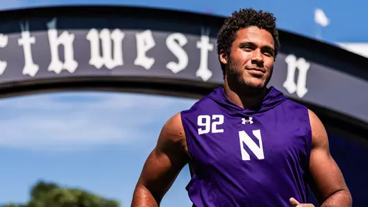 September 27, 2025, Evanston, IL: A game between Northwestern Football and UCLA at Northwestern Medicine Field at Martin Stadium in Evanston, IL on Saturday, September 27, 2025. (Photo by Ryan Kuttler/Northwestern Athletics)