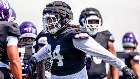 August 2, 2025, Evanston, IL: Northwestern Football practices at Northwestern Medicine Field at Martin Stadium in Evanston, IL on Saturday, August 2, 2025. (Photo by Griffin Quinn/Northwestern Athletics)