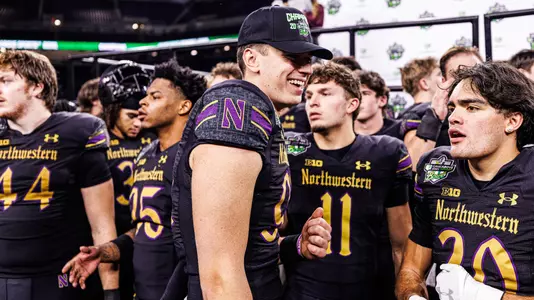 December 26, 2025, Detroit, MI: A game between Northwestern Football and Central Michigan at Ford Field in Detroit, MI on Friday, December 26, 2025. (Photo by Griffin Quinn/Northwestern Athletics)