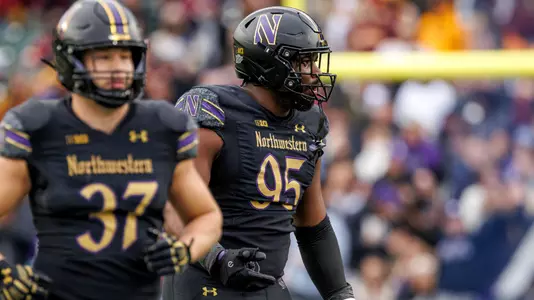 November 22, 2025, Chicago, IL: A game between Northwestern Football and Minnesota at Wrigley Field in Chicago, IL on Saturday, November 22, 2025. (Photo by Griffin Quinn/Northwestern Athletics)
