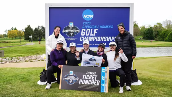 Women's Golf NCAA Ann Arbor Regional Team Photo