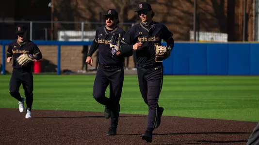 March 12, 2025, Chicago, IL: A game between Northwestern Baseball and UIC at Les Miller Field at Curtis Granderson Stadium in Chicago, IL on Wednesday, March 12, 2025. (Photo by Cami Henry/Northwestern Athletics)