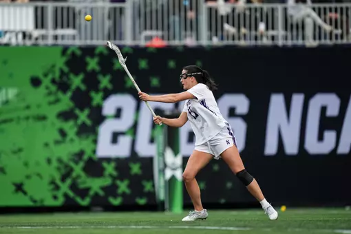 May 22, 2026, Evanston, IL: An NCAA Tournament Semifinal game between Northwestern Lacrosse and Johns Hopkins at Northwestern Medicine Field at Martin Stadium in Evanston, IL on Friday, May 22, 2026. (Photo by Ryan Kuttler/Northwestern Athletics)