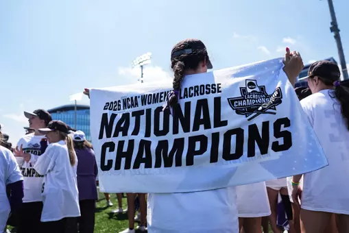 May 24, 2026, Evanston, IL: An NCAA Tournament Championship game between Northwestern Lacrosse and North Carolina at Northwestern Medicine Field at Martin Stadium in Evanston, IL on Sunday, May 24, 2026. (Photo by Ryan Kuttler/Northwestern Athletics)