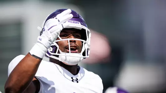 April 18, 2026, Evanston, IL: Northwestern Football practices at Northwestern Medicine Field at Martin Stadium in Evanston, IL on Saturday, April 18, 2026. (Photo by Griffin Quinn/Northwestern Athletics)