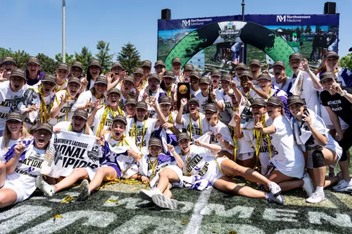 LAX team celebration