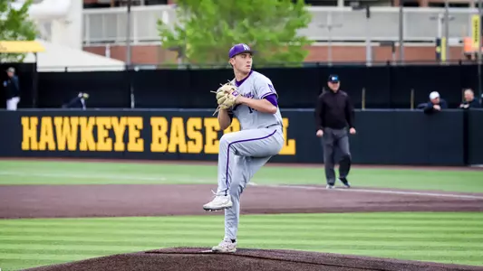 May 4, 2024, Iowa City, IA: A game between Northwestern Baseball and Iowa at Duane Banks Field in Iowa City, IA on Saturday, May 4, 2024. (Photo by Liam Kennedy/Northwestern Athletics)