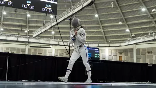March 19, 2026, South Bend, IN: Northwestern Fencing competes in the 2025 NCAA Fencing Championships at Castellan Family Fencing Center in South Bend, IN on Thursday, March 19, 2026. (Photo by Ryan Kuttler/Northwestern Athletics)