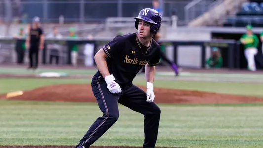 March 20, 2026, Eugene, OR: A game between Northwestern Baseball and Oregon at PK Park in Eugene, OR on Friday, March 20, 2026. (Photo by Kevin Henneman/Northwestern Athletics)