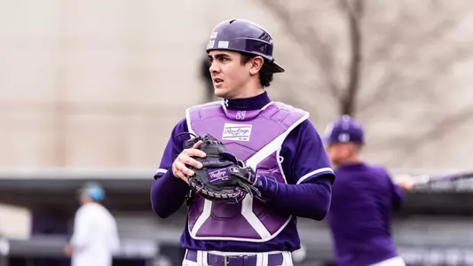 April 4, 2026, Evanston, IL: A game between Northwestern Baseball and Michigan State at Rocky and Berenice Miller Park, Miller Park, in Evanston, IL on Saturday, April 4, 2026. (Photo by Michelle Nartey/Northwestern Athletics)