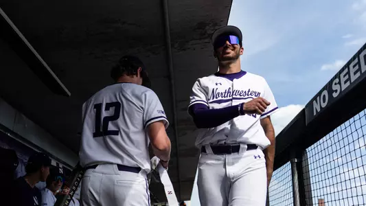 April 14, 2026, Evanston, IL: A game between Northwestern Baseball and UIC at Rocky and Berenice Miller Park in Evanston, IL on Tuesday, April 14, 2026. (Photo by Ryan Kuttler/Northwestern Athletics)