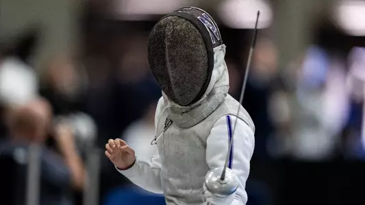 March 19, 2026, South Bend, IN: Northwestern Fencing competes in the 2025 NCAA Fencing Championships at Castellan Family Fencing Center in South Bend, IN on Thursday, March 19, 2026. (Photo by Ryan Kuttler/Northwestern Athletics)