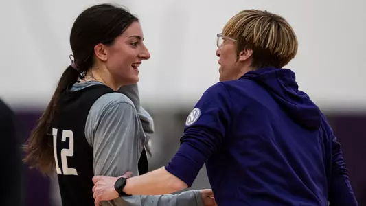 April 16, 2026, Evanston, IL: Members of the Northwestern Women’s Basketball team practice at Trienens Performance Center in Evanston, IL on Thursday, April 16, 2026. (Photo by Ryan Kuttler/Northwestern Athletics)
