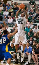 Men's Basketball Charges Past Tulsa, 75-63 Image