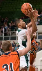 Men's Basketball Powers Past Bucknell, 85-67 Image