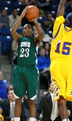 Bobcats Run out of Time at Tulsa Image