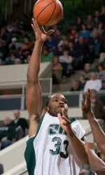 Men's Basketball Zapped by Zips, 60-51 Image