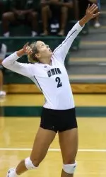 Robins Ties Career High, 'Cats Fall to Northern Illinois, 3-1 Image