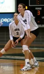 Ohio Volleyball Fights Back, Wins 3-1 at Bowling Green Image