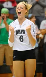 Ohio Moves Atop MAC East with 3-1 Win at Akron Image