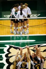 Ohio Volleyball Takes MAC Opener 3-0 From Kent State Image