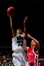 Bobcats Outmuscled by Huskies, 56-48 Image