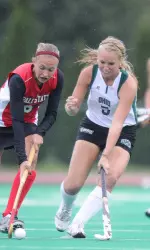 Ohio Field Hockey Wins MAC Title Outright with 2-1 OT Win at Ball State Image