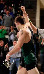 Ohio Wrestlers Come Up Short at No. 19 Central Michigan, 17-15 Image