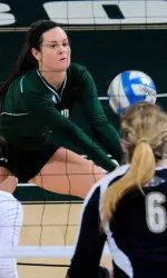 Volleyball Rips Zips In Straight Sets Image