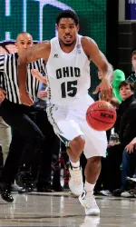 Bobcats Fall at Akron 86-72 Image