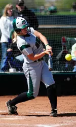 Bobcats Split Friday Doubleheader with Kent State Image