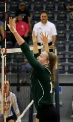 No. 24 Volleyball Falls At No. 10 Michigan In Five Sets Image