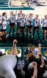 @Ohio_Volleyball Rumbles Past Buffalo Image