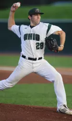 Ohio Baseball Splits Doubleheader with Longwood Image