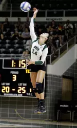 @Ohio_Volleyball Sweeps Xavier Image