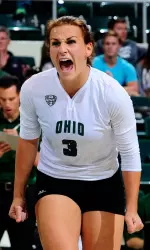 @Ohio_Volleyball Prevails Over Kent State Image