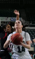 @OhioWBasketball Hurdles Huskies, 67-40 Image