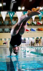 @Ohio_Swim_Dive Defeats Denison, 175-123 Image