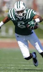 @OhioFootball Holds RedHawks Without a Touchdown, Wins `Battle of the Bricks', 34-3 Image