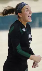 @Ohio_Volleyball Topples Toledo, Posts 11th-Straight Win Image